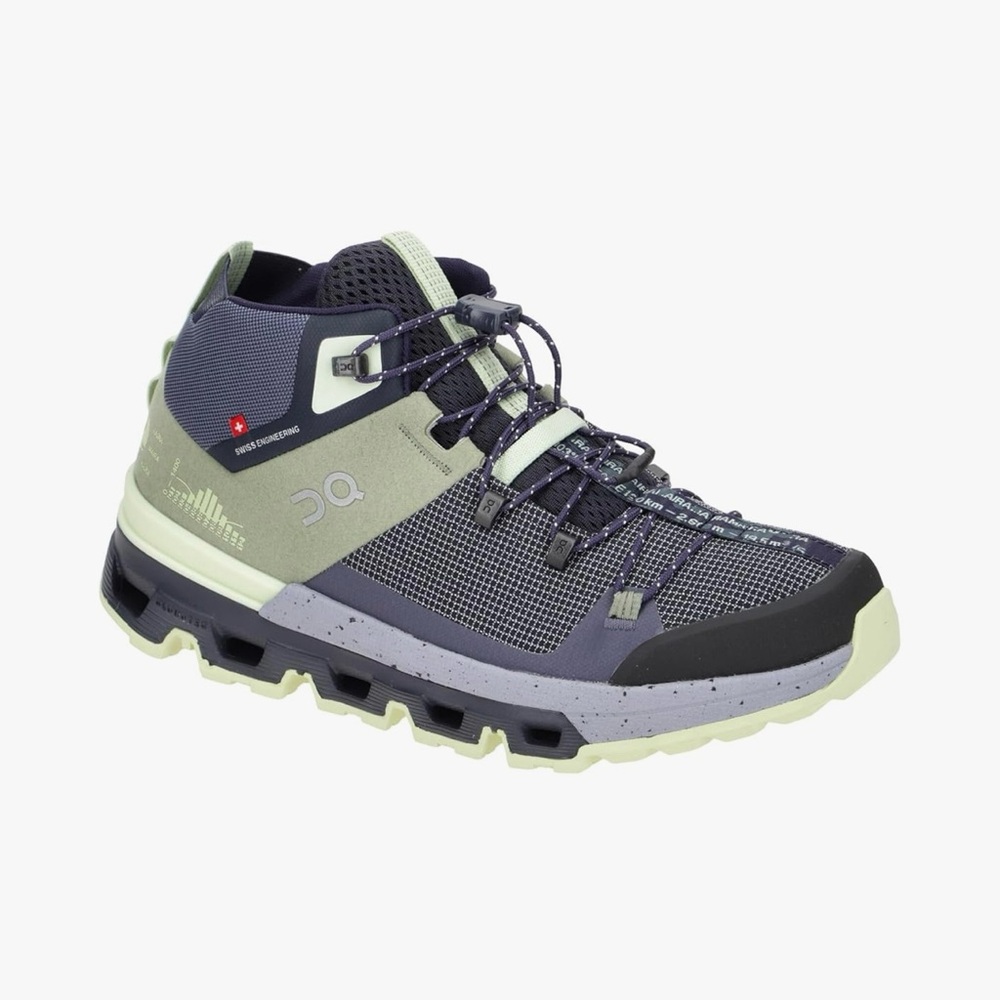 On Running Women's Athletic Shoes - Purple and Gray